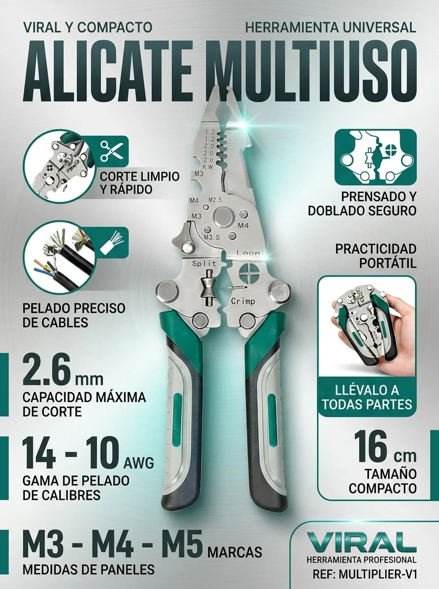 ALICATE MULTIUSOS