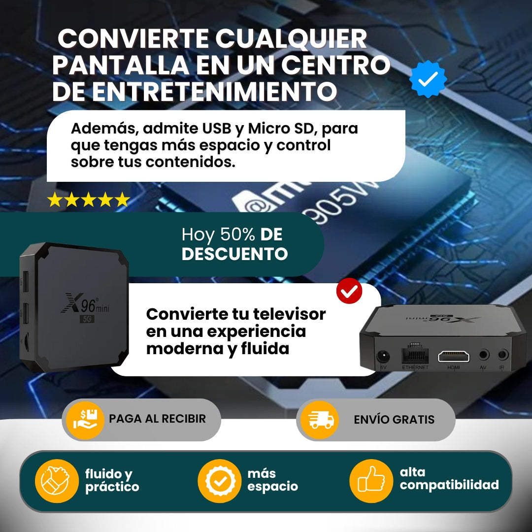 TV Box X96 Mini 5G