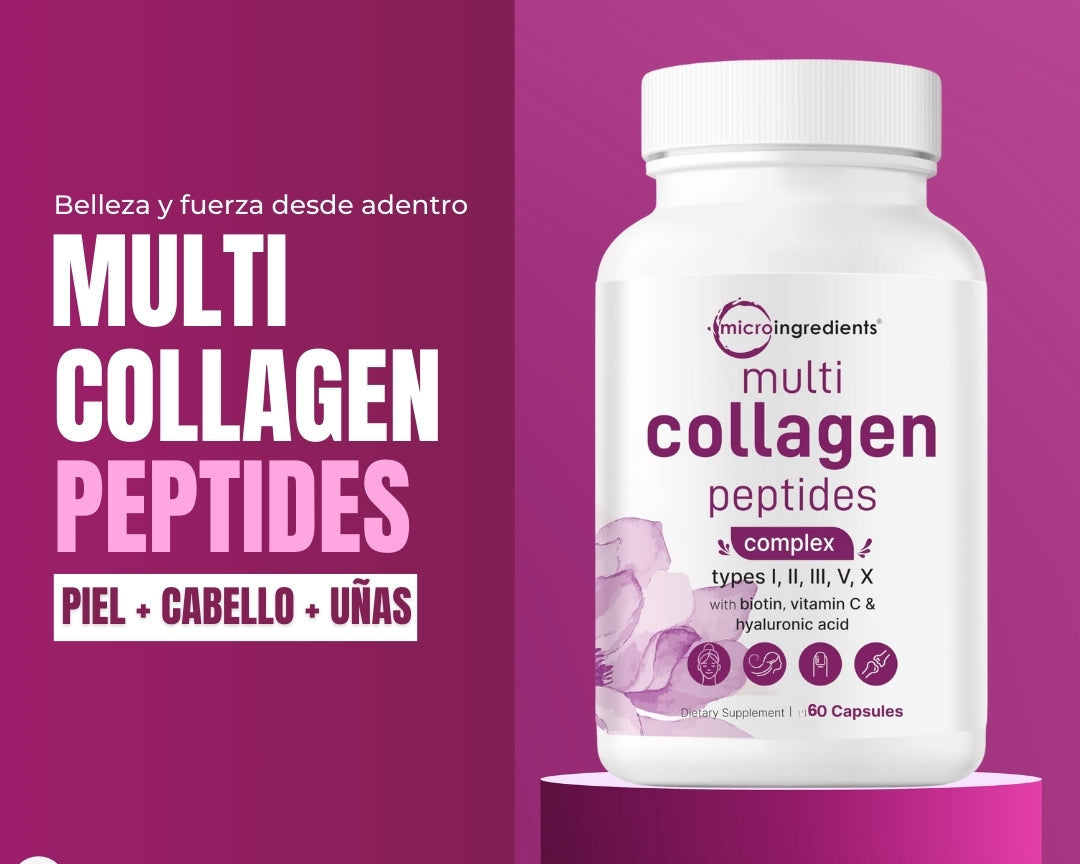 MULTI COLLAGEN PEPTIDES EN CAPSULAS