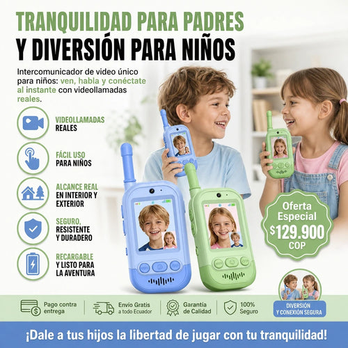 WALKIE TALKIE CON VIDEOLLAMADA