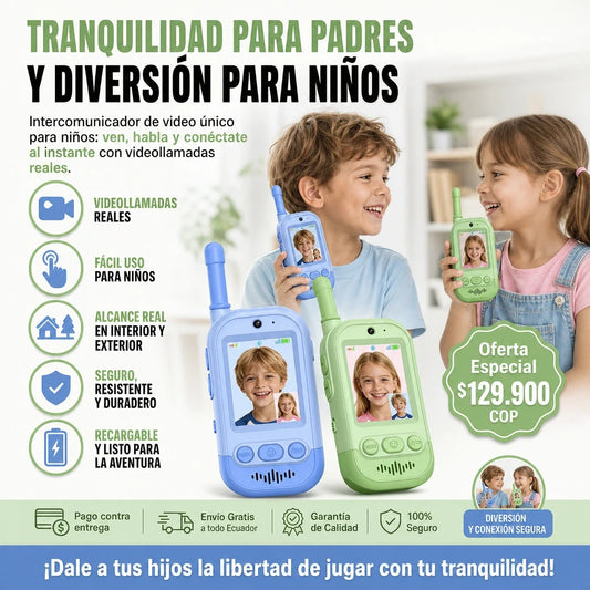 WALKIE TALKIE CON VIDEOLLAMADA