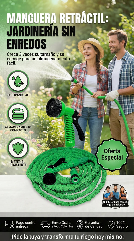 MANGUERA DE JARDIN