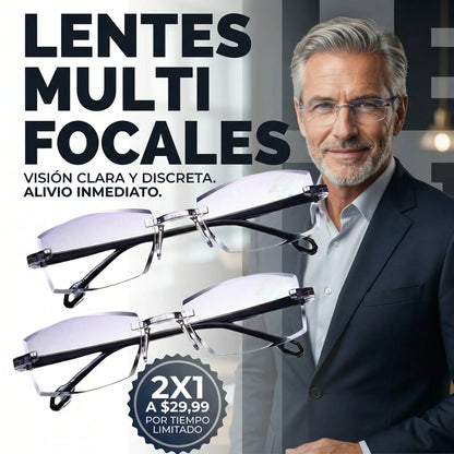 LENTES MULTIFOCALES 2X1 - $29,99